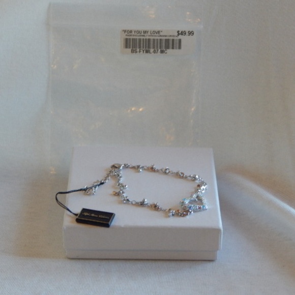 "For You My Love" Ankle Bracelet 7" - Picture 3 of 8